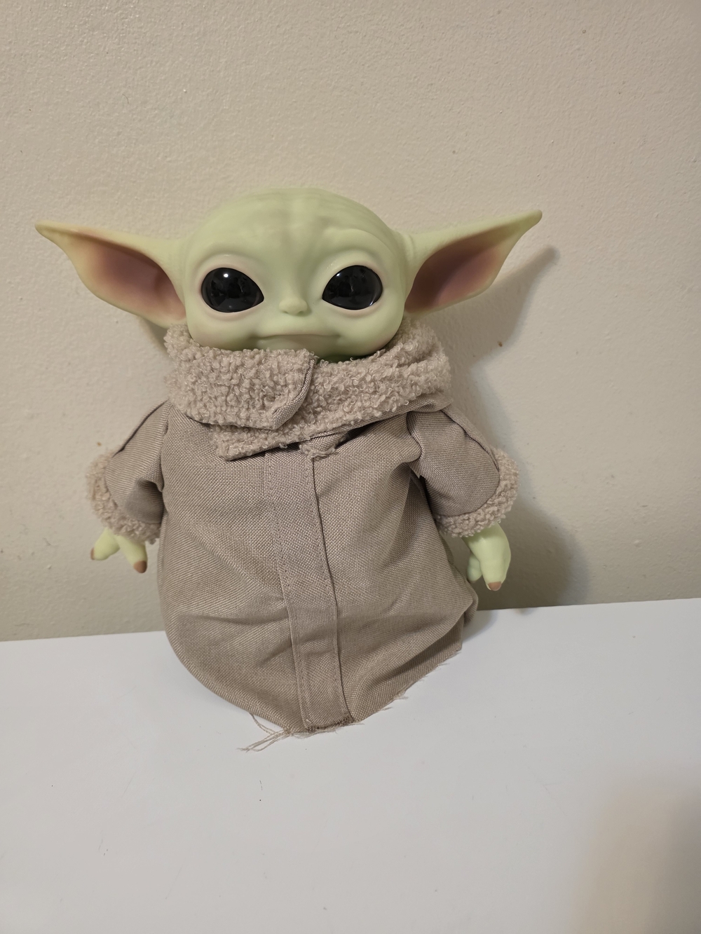 Star Wars Grogu Plush in Pale Green with Tan Coat